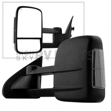 Xtune Exterior Towing Mirror Electric Rectangular Single - 9935435