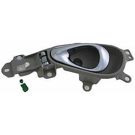 Help! By Dorman Interior Door Handle - Paddle OEM Beige Housing With Silver Lever Single - 80939
