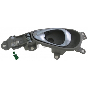 Help! By Dorman Interior Door Handle - Paddle OEM Beige Housing With Silver Lever Single - 80939