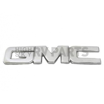 All Sales Emblem - GMC Silver Aluminum - 96515P