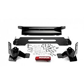 Warn Industries Snow Plow - Straight Blade Front Mount 72 Inch For Side By Side UTV - 81580P72