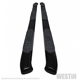 Westin Public Safety Nerf Bar - Truck Wheel To Wheel Steel Oval 5 Inch - 21534775