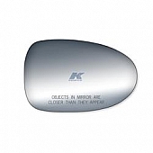 K-Source Exterior Mirror Glass Oval Power Single - 90110
