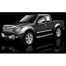 Romik USA Running Board Polished Steel Stationary - 11809418