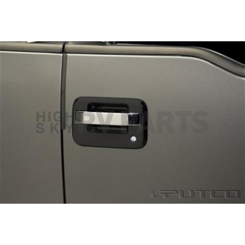 Putco Exterior Door Handle Cover - Silver ABS Plastic Chrome Plated - 401018