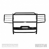 Westin Automotive Grille Guard 1-1/2 Inch Black Powder Coated Steel - 40-93905