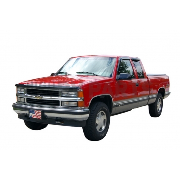 Auto Ventshade Bug Shield - Acrylic Smoke - 21851-2
