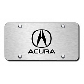 Automotive Gold License Plate - Acura Stainless Steel - PLACUES