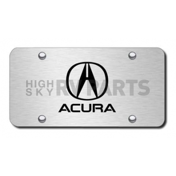 Automotive Gold License Plate - Acura Stainless Steel - PLACUES