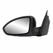 K-Source Exterior Mirror Manual OEM Black Single - 62786G