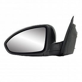 K-Source Exterior Mirror Manual OEM Black Single - 62786G