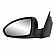 K-Source Exterior Mirror Manual OEM Black Single - 62786G