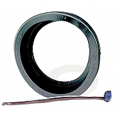 Grote Industries Tail Light Molding - Round Primered Polyvinyl Chloride Black - 67150