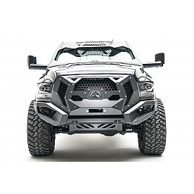 Fab Fours Bumper Vengeance 1-Piece Design Steel Black - DR16V40621