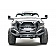 Fab Fours Bumper Vengeance 1-Piece Design Steel Black - DR16V40621