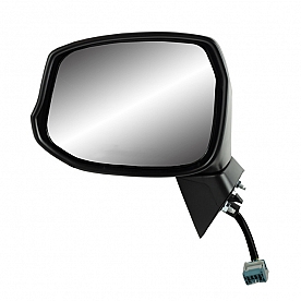 K-Source Exterior Mirror Electric OEM Black Single - 63622H