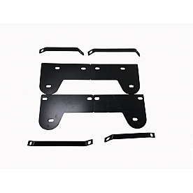 Weather Guard (Werner) Van Storage Shelf Mounting Bracket Steel White - 975107-3-01