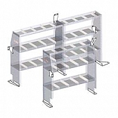 Weather Guard (Werner) Van Storage Shelf Mounting Bracket Steel White - 9753-3-01
