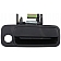 Help! By Dorman Exterior Door Handle - Plastic Black Single - 79427