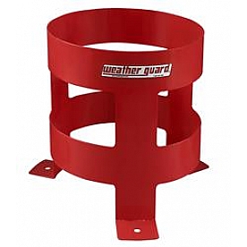Weather Guard Refrigerant Tank Rack Steel White Holds One 30 Pound Tank - 9886-7-01