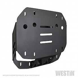 Westin Automotive Spare Tire Carrier Steel - Bumper Mount Black - 59-89005