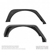 Westin Automotive Fender Flare - Black Steel Set Of 2 - 62-1065