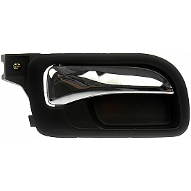 Help! By Dorman Interior Door Handle - Plastic Black Housing With Silver Lever Single - 81458