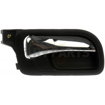 Help! By Dorman Interior Door Handle - Plastic Black Housing With Silver Lever Single - 81458