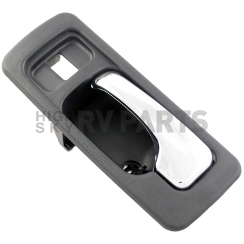 Help! By Dorman Interior Door Handle - Plastic Black Housing With Silver Lever Single - 92429-2