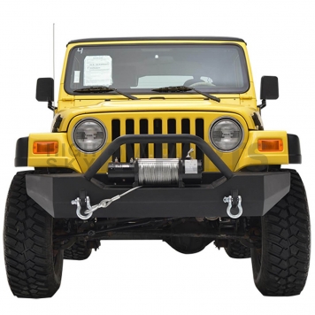 Paramount Automotive Bumper Rock Crawler 1-Piece Design Black - 510018-3