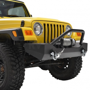 Paramount Automotive Bumper Rock Crawler 1-Piece Design Black - 510018-4