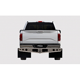 ACCESS Covers Mud Flap - Flat Black Smooth Milled Set Of 2 - A1040071