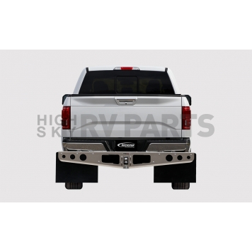 ACCESS Covers Mud Flap - Flat Black Smooth Milled Set Of 2 - A1040071