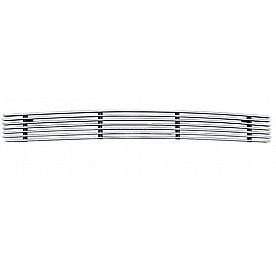 Paramount Automotive Bumper Grille Insert Horizontal Bar Bare Silver Billet Aluminum - 360111