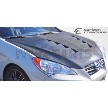 Extreme Dimensions Hood - Gloss Carbon Fiber Black - 105838-3
