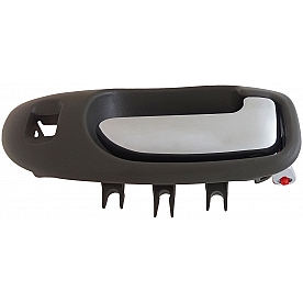 Help! By Dorman Interior Door Handle - Plastic Taupe Housing With Silver Lever Single - 93284