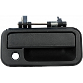 Help! By Dorman Exterior Door Handle - Plastic Black Single - 81143