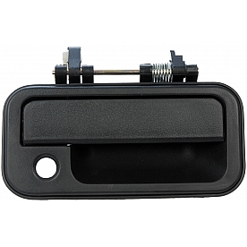 Help! By Dorman Exterior Door Handle - Plastic Black Single - 81143