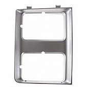 Goodmark Industries Headlight Bezel - Argent Single - GM2512126P
