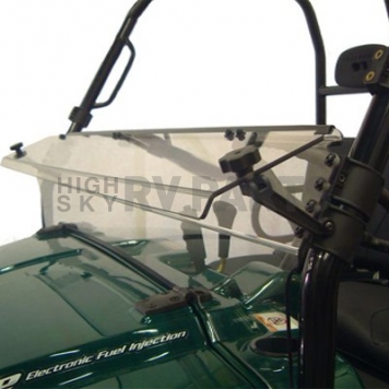 Kolpin Windshield - Half-Folding Polycarbonate Clear - 2610-1