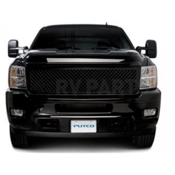 Putco Grille Insert - Black Powder Coated Aluminum Rectangular - 270545B