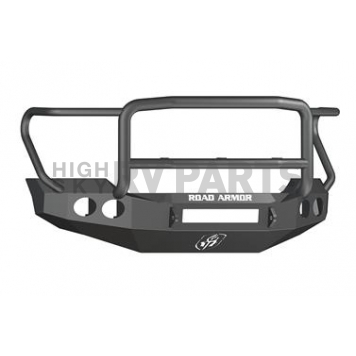 Road Armor Bumper Stealth Lonestar 1-Piece Design Steel Black - 61105BNW