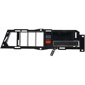 Dorman (OE Solutions) Interior Door Handle - Black Metal Single - 7615601
