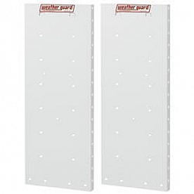 Weather Guard (Werner) Van Storage Shelf End Panel 36 Inch x 12 Inch Steel Set Of 2 - 9233-3-01