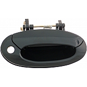 Help! By Dorman Exterior Door Handle - Plastic Black Single - 83497