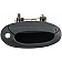 Help! By Dorman Exterior Door Handle - Plastic Black Single - 83497