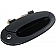 Help! By Dorman Exterior Door Handle - Plastic Black Single - 83497