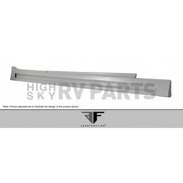 Extreme Dimensions Side Skirt - Primered Fiberglass Reinforced Plastic Gray Set of 2 - 108170-1
