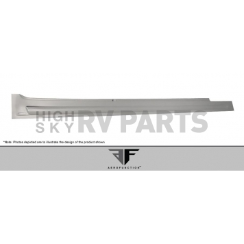 Extreme Dimensions Side Skirt - Primered Fiberglass Reinforced Plastic Gray Set of 2 - 108170-2