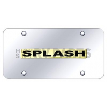Automotive Gold License Plate - Splash Stainless Steel - SPLNGC